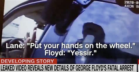 Leaked video shows first moments of George Floyds fatal arrest。